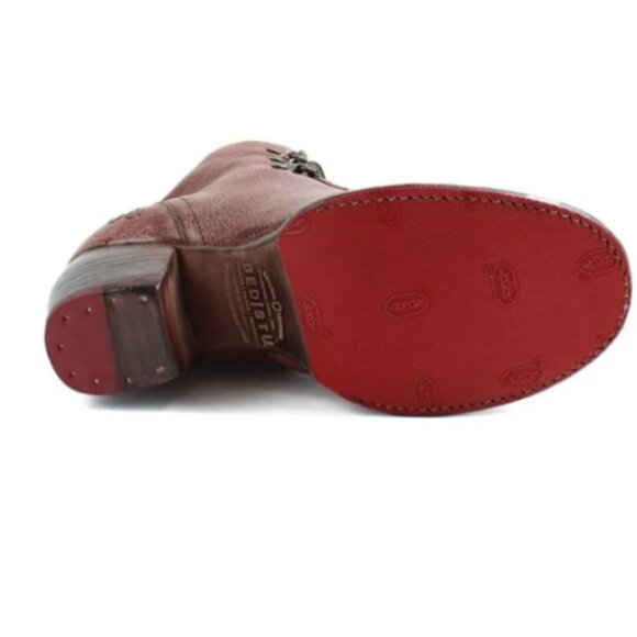 BED/STU Adobe Made In Mexico Leather Mage Booties - Picture 5 of 7